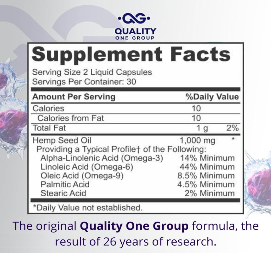 HEMP MAX OIL - 60 capsules