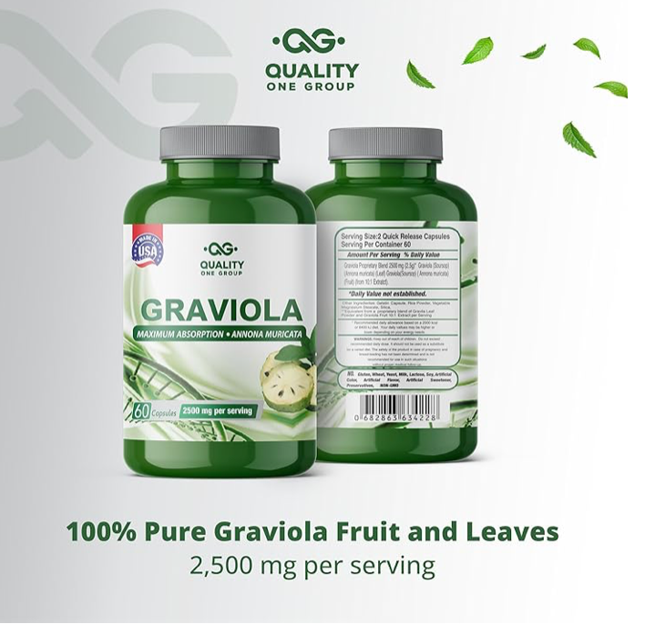 Graviola - Soursop - 60 capsules
