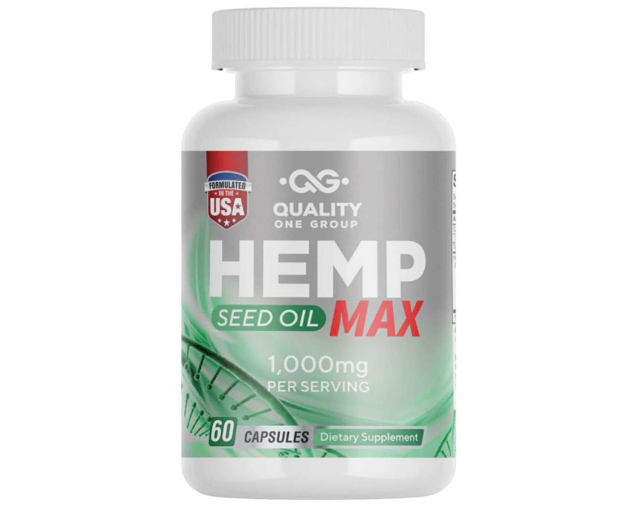 HEMP MAX OIL - 60 cápsulas