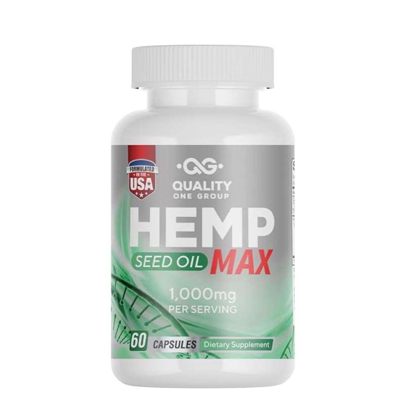 HEMP MAX OIL - 60 cápsulas