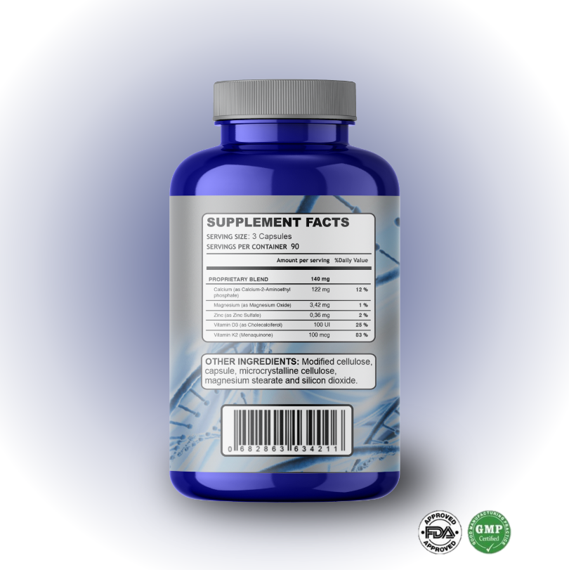 PhosphoMax Fosfoethanolamina – suplemento 90 cápsulas (996 mg/porção) para saúde celular e imunidade – produzido nos EUA (FDA/GMP)