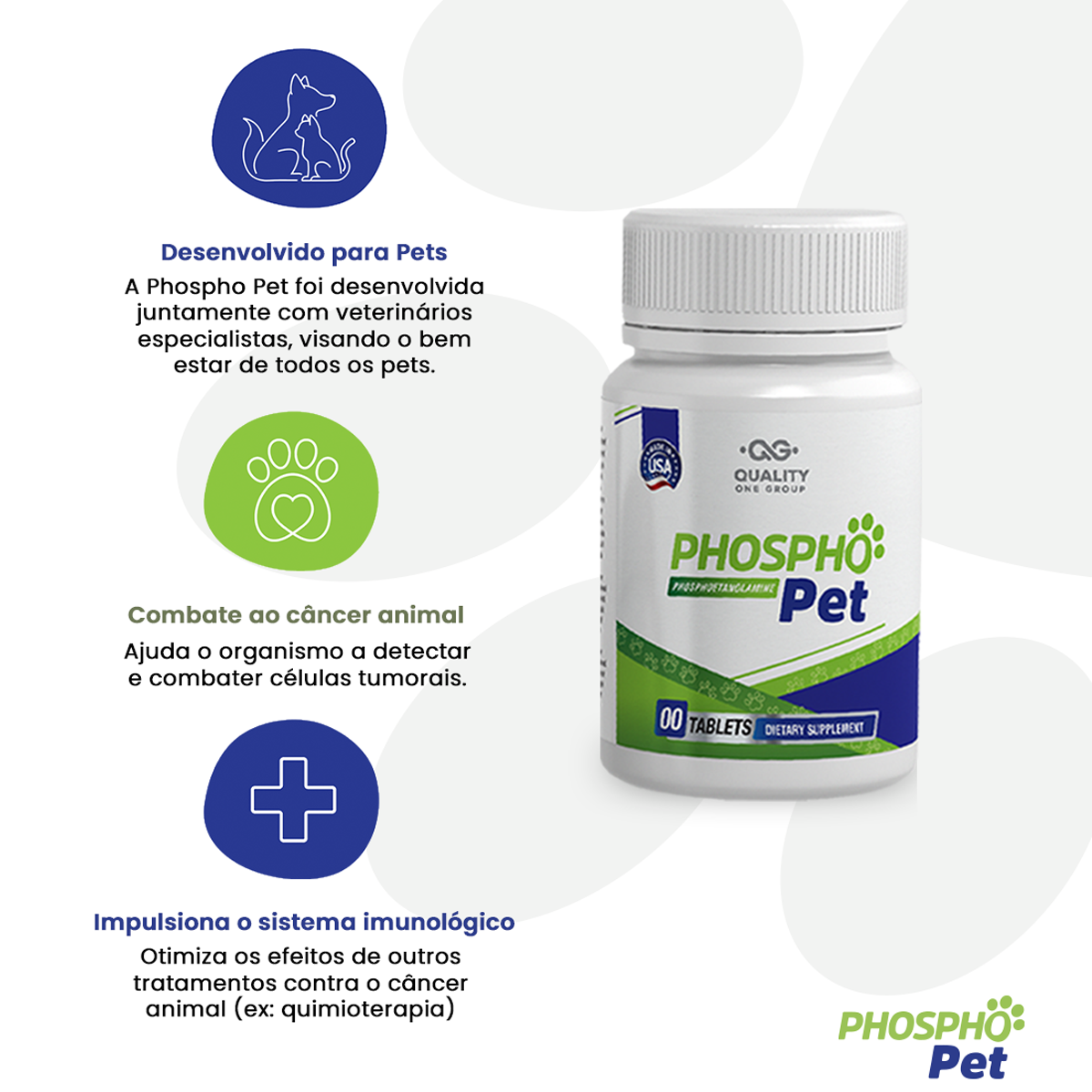 PHOSPHO PET - 180 tablets