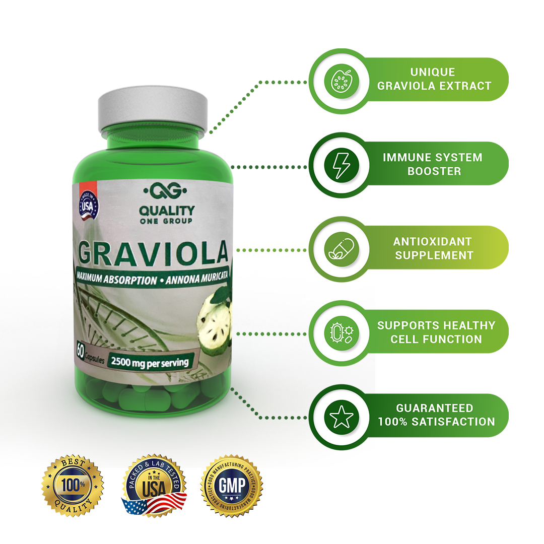 Graviola - Soursop - 60 capsules